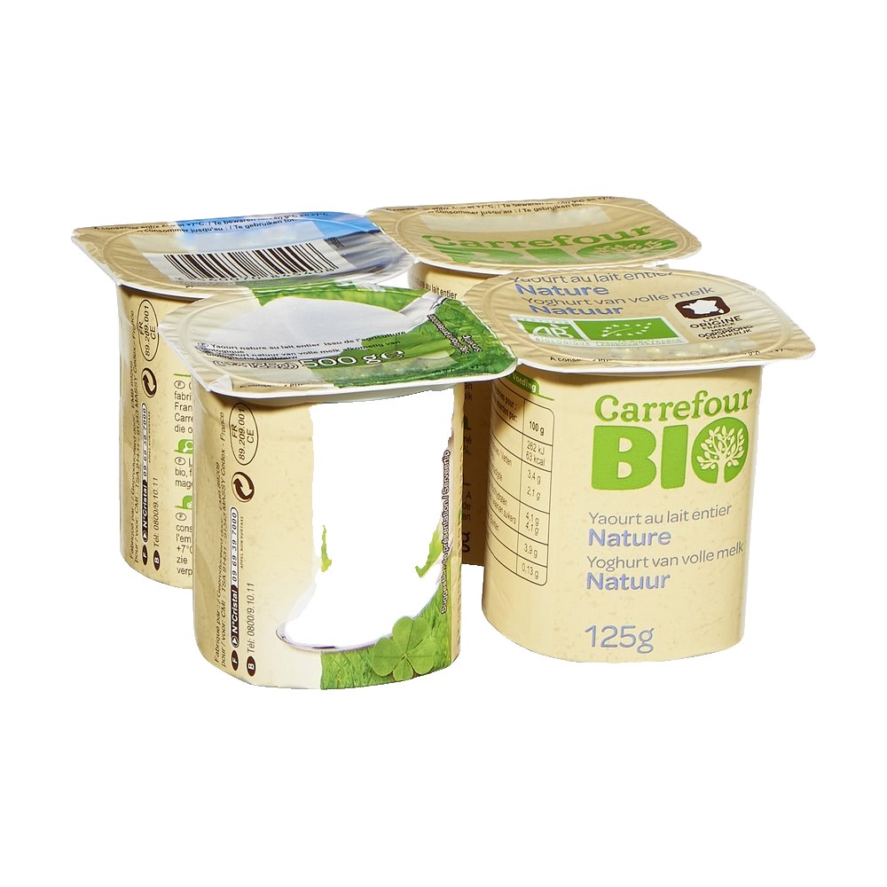 Yaourt nature au lait entier nature