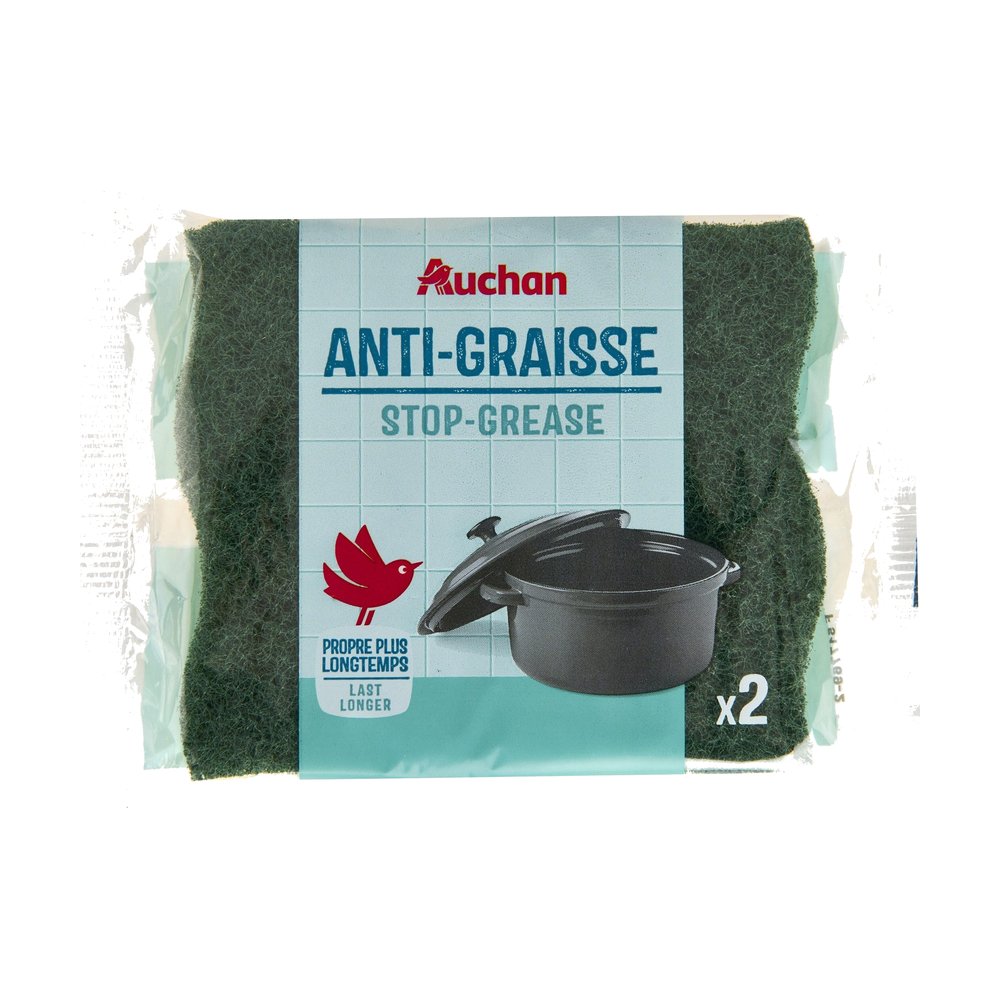 Eponge spéciale anti-graisse